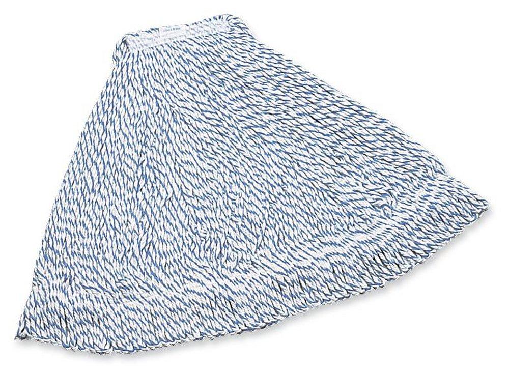 Rubbermaid Web Foot® Heavy Duty Large Finish Mop in Blue