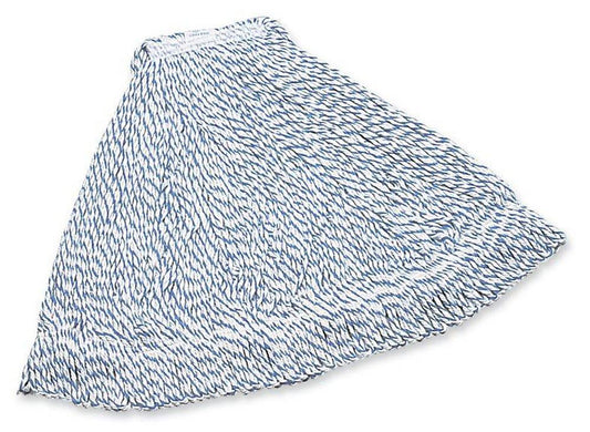 Rubbermaid Web Foot® Heavy Duty Large Finish Mop in Blue