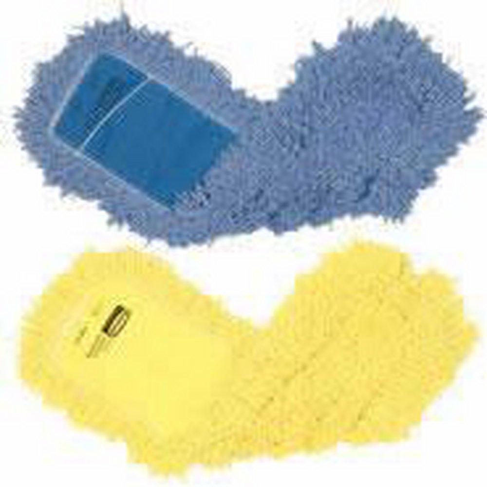 36 x 5 in. Twisted Loop Polyester Blend Dust Mop in Blue