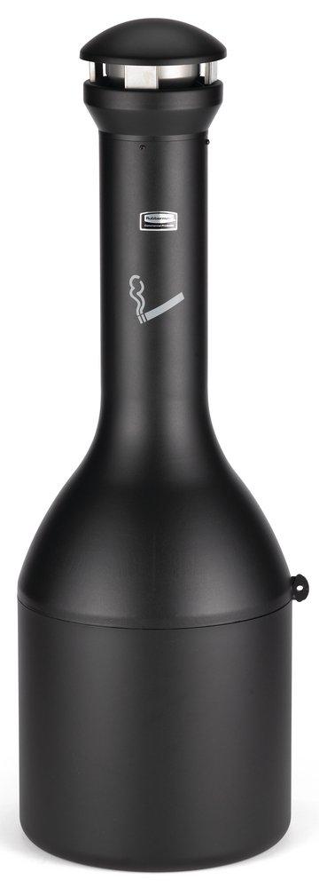 Rubbermaid Infinity™ Traditional Smoking Receptacle in Black