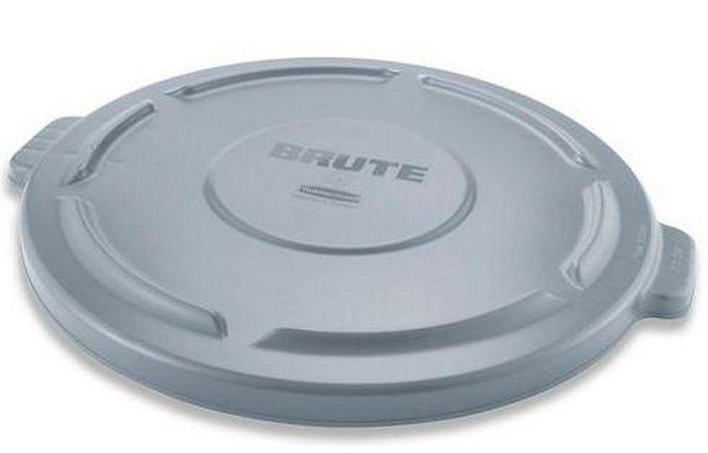 Rubbermaid Brute® 20-1/8 x 31-1/2 x 24-1/2 in. 44 gal Container Lid in Grey