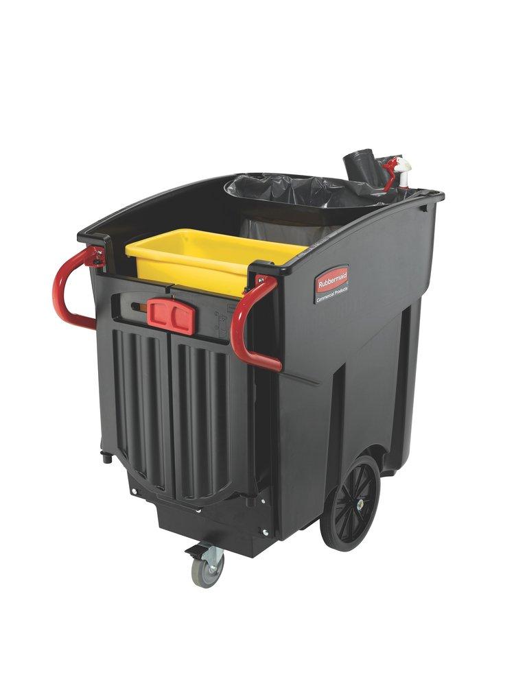 Rubbermaid Brute® 120 gal Waste Collar Lid in Black