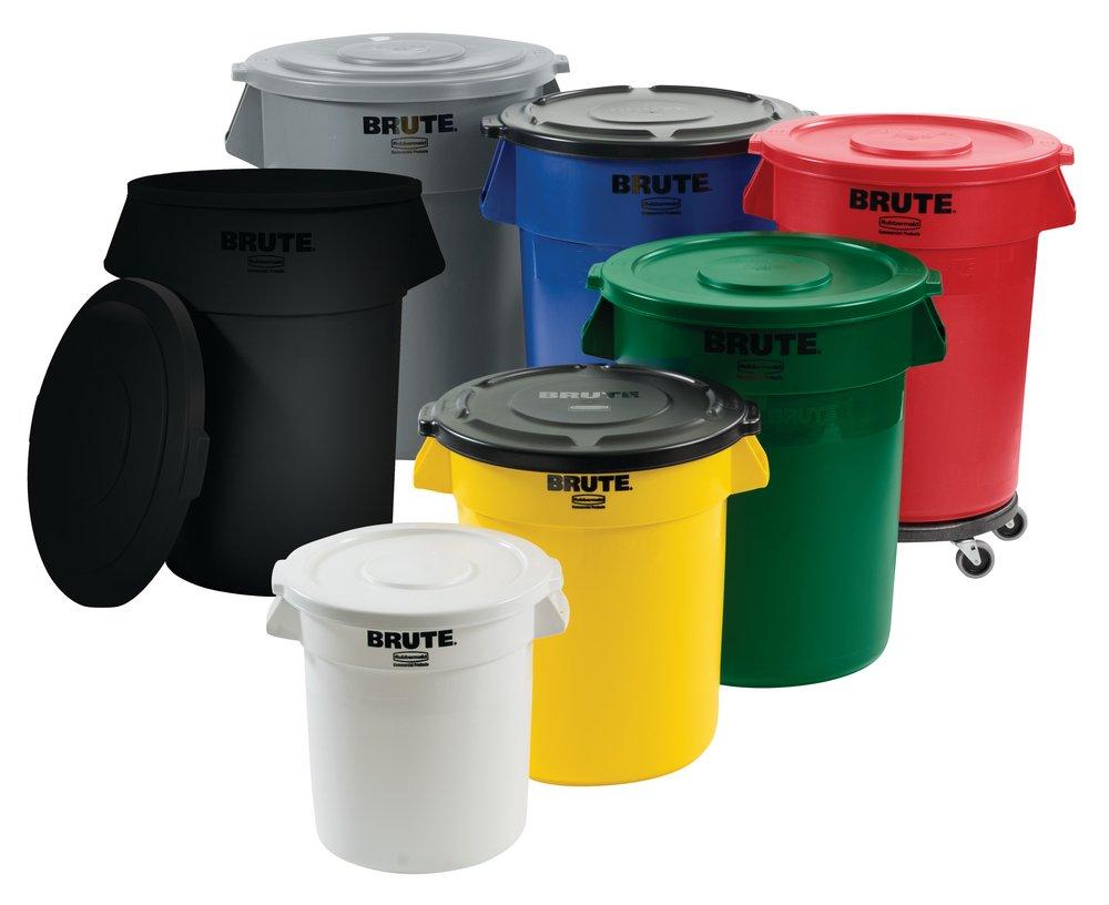 Rubbermaid Brute® 55 gal Container Lid in Grey