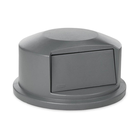 Rubbermaid Brute® 12-3/4 x 12-63/100 x 25-1/2 in. Plastic Trash Dome Top Lid in Grey