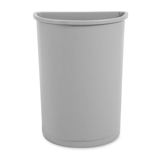 Rubbermaid Untouchable® 21 gal Half Round Container in Grey