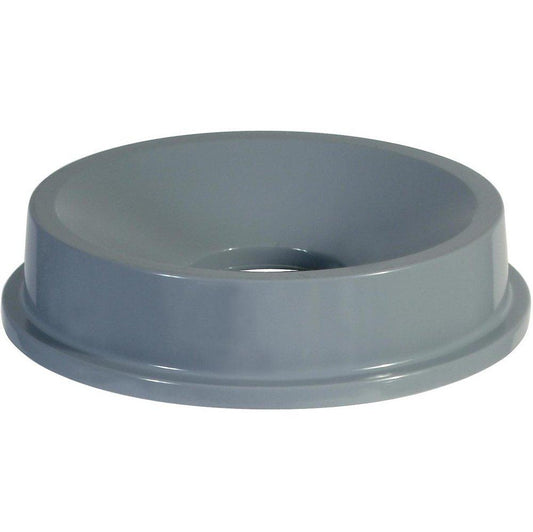 Rubbermaid Brute® 20-1/8 x 5 x 20-1/8 in. Plastic Funnel Top Lid in Grey