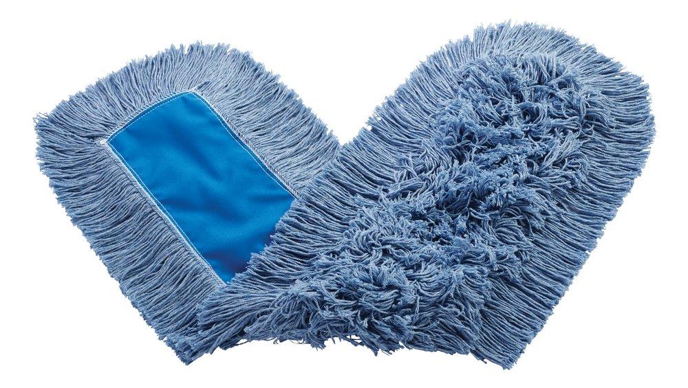 Rubbermaid Kut-A-Way® 36 in. Cut End Disposable Cotton Dust Mop in Blue