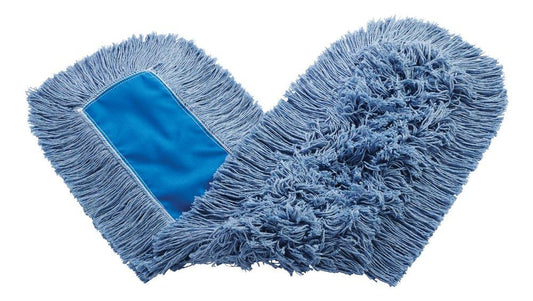 Rubbermaid Kut-A-Way® 36 in. Cut End Disposable Cotton Dust Mop in Blue