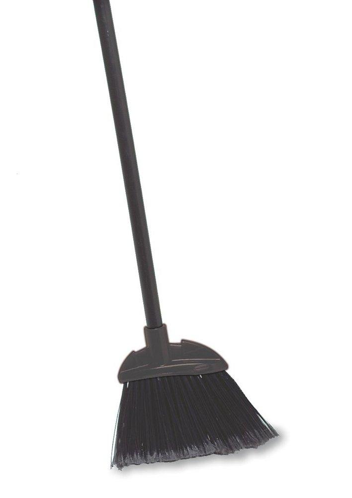 Rubbermaid Executive Series™ 35 in. Polypropylene Bristles Lobby Broom with Wood Handle in Black