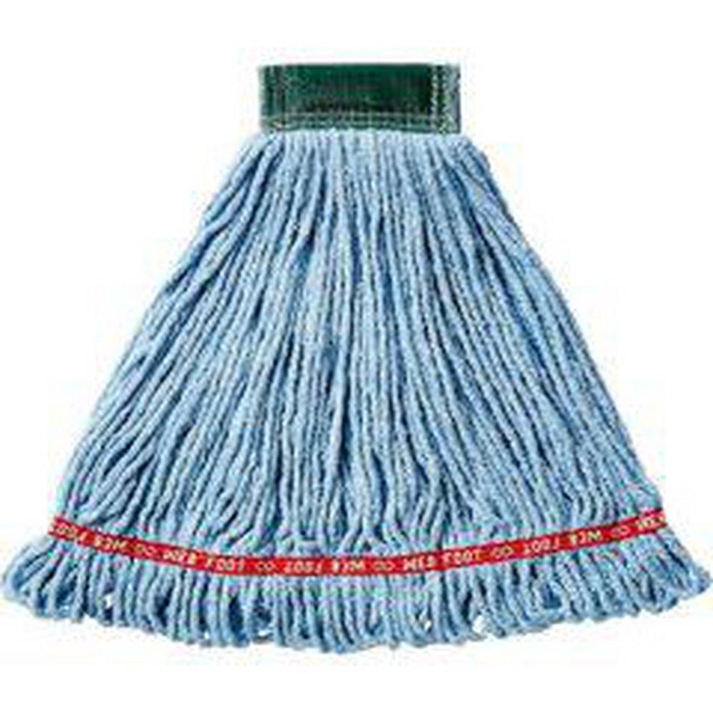 Rubbermaid Web Foot® 5 in. Cotton and Synthetic Yarn Blend Wet Mop in Blue
