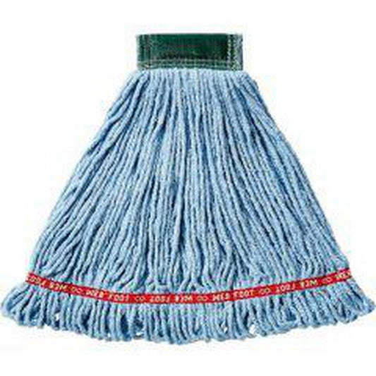 Rubbermaid Web Foot® 5 in. Cotton and Synthetic Yarn Blend Wet Mop in Blue