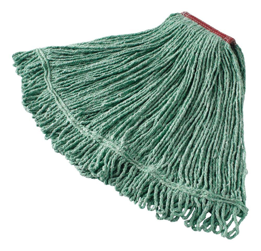 Rubbermaid Super Stitch® Heavy Duty Large Wet Mop in Green