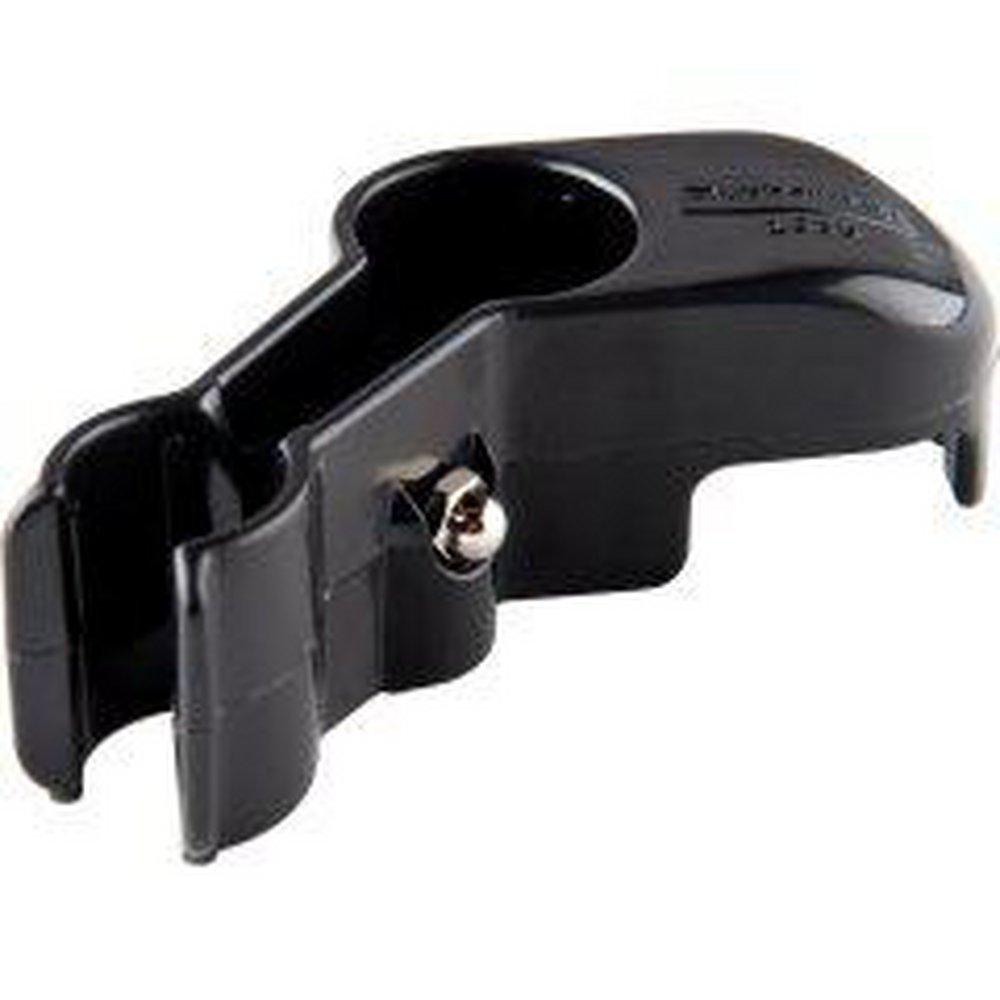 4 x 1-1/4 x 1-1/4 in. Plastic Dust Pan Hanger Bracket in Black