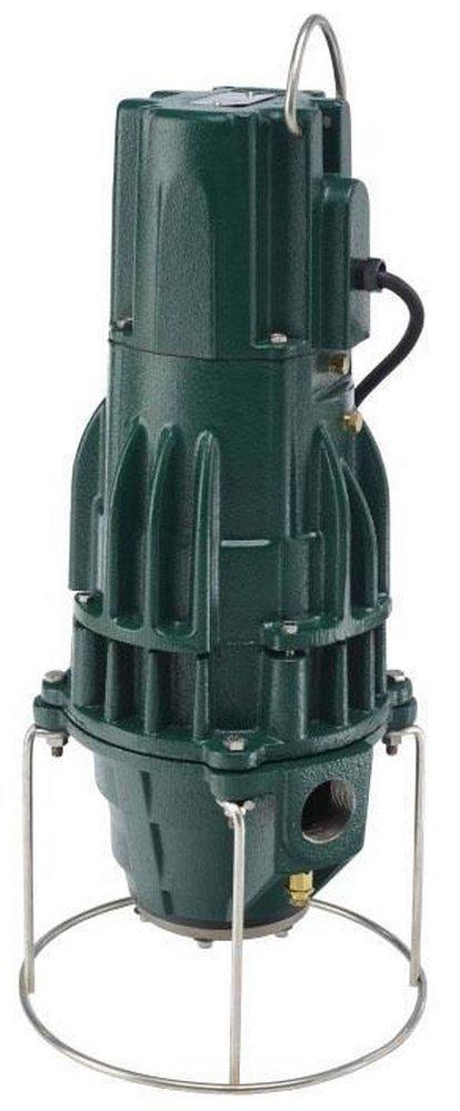2 HP 230V 1-Phase Non-Automatic Grinder Pump with 20 ft. Cord