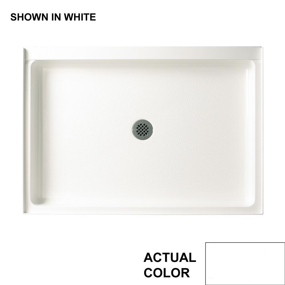 Swan Corporation Veritek® 34 in. x 48 in. Shower Base with Center Drain in White
