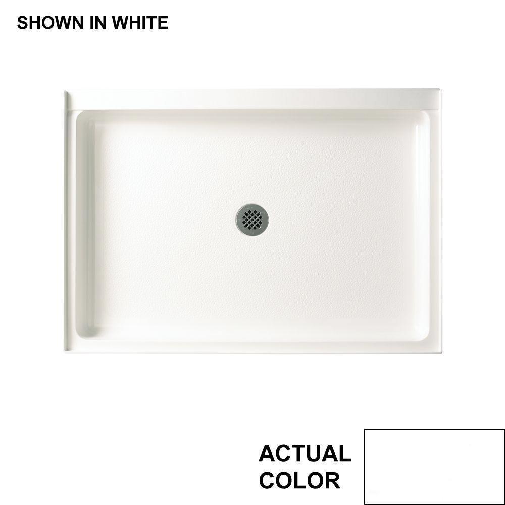 Swan Corporation Veritek® 42 in. x 34 in. Shower Base with Center Drain in White
