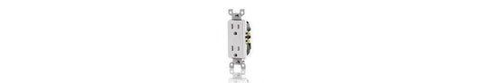 15A 125V Duplex Tamper-Resistant Receptacle in White