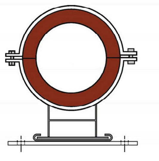 Value Engineered Products Pro Shield 3 x 6 in. Galvanized Steel Insulation Shield