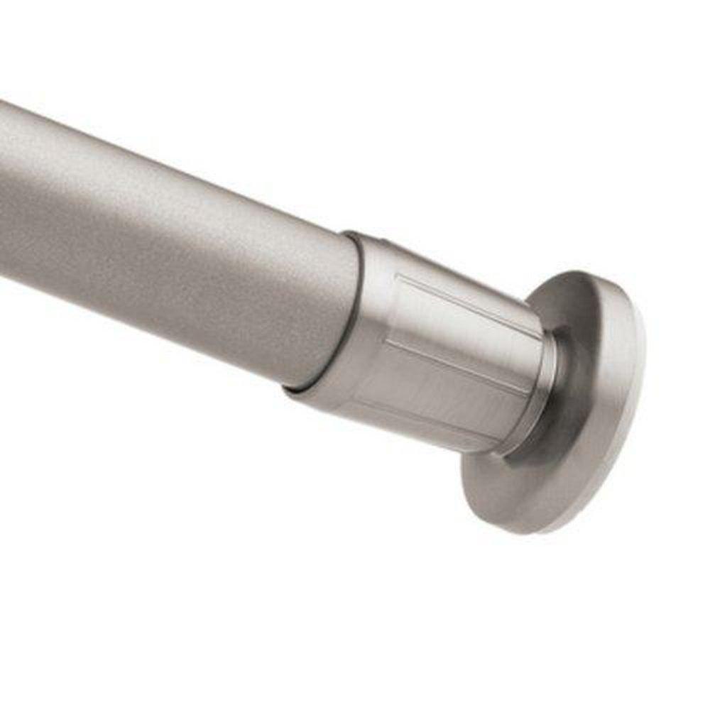 Moen Donner Shower Rod in Brushed Nickel