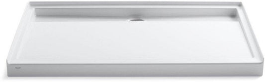 KOHLER Groove® 60 in. x 36 in. Shower Base with Center Drain in White