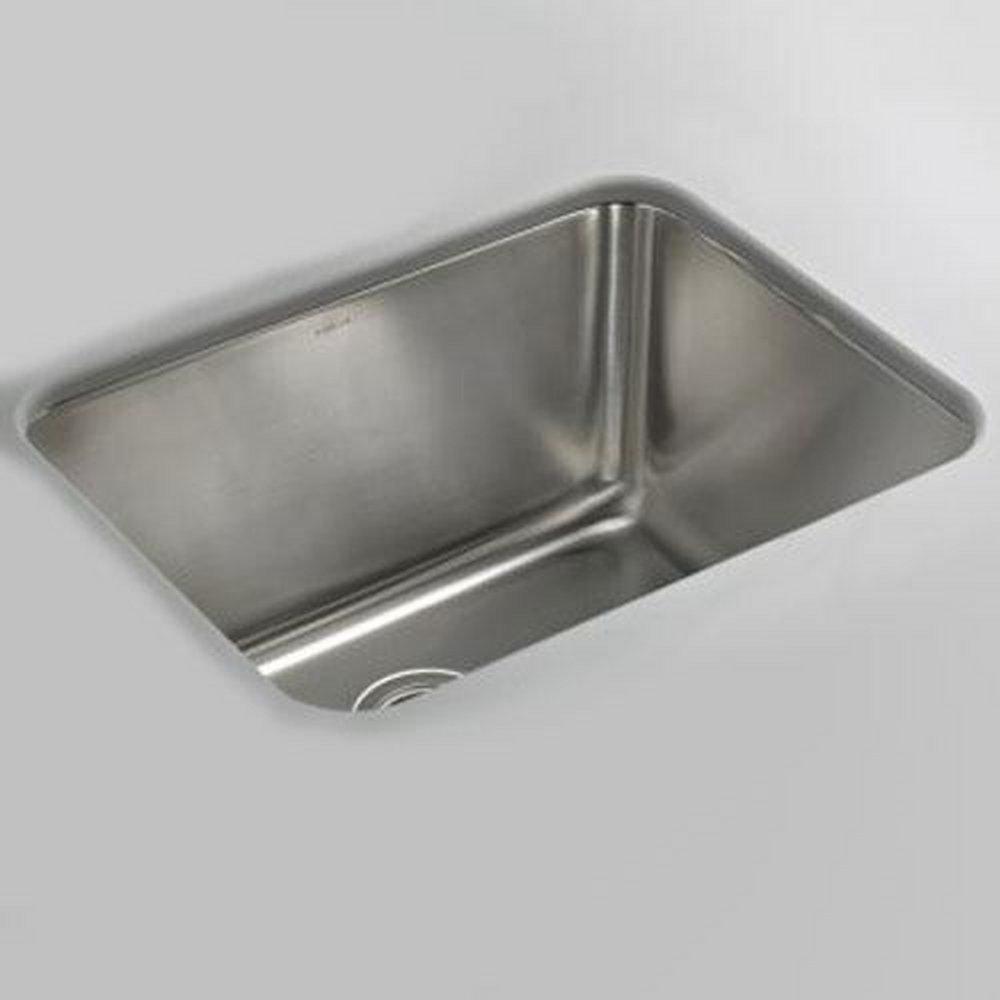 KOHLER Undertone® 23 in. Undermount Stainless Steel Single Bowl Kitchen Sink