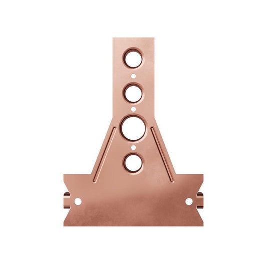 1/2 - 3/4 in. Copper Bonded Steel Pipe Support Bracket