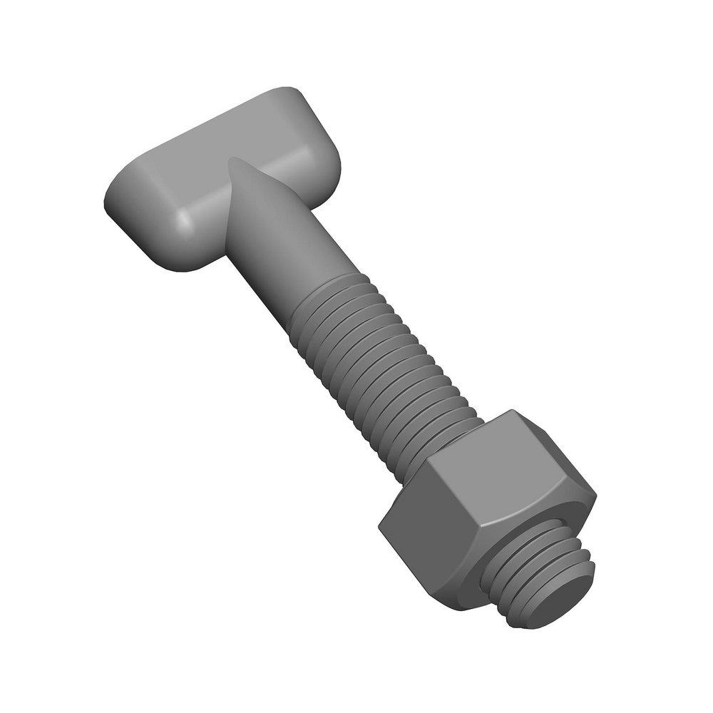 PROSELECT® PSMJTHBNF Series 4 in. Low Alloy Steel Bolt and Nut
