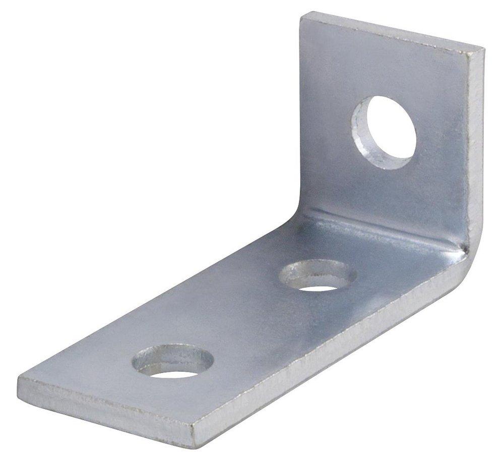 FNW® Figure 7841 3-7/8 x 1-7/8 in. Electroglvanized 3-Hole Corner Angle Fitting