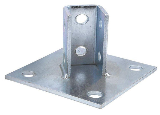 FNW® Figure 7852 3-1/2 in. Electrogalvanized 4-Hole Angle Post Base