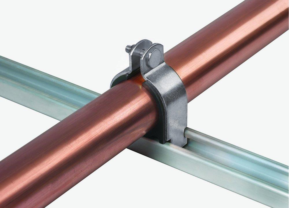 FNW® Figure 7816 1/2 in. 304SS Cushioned Tubing Strut Clamp