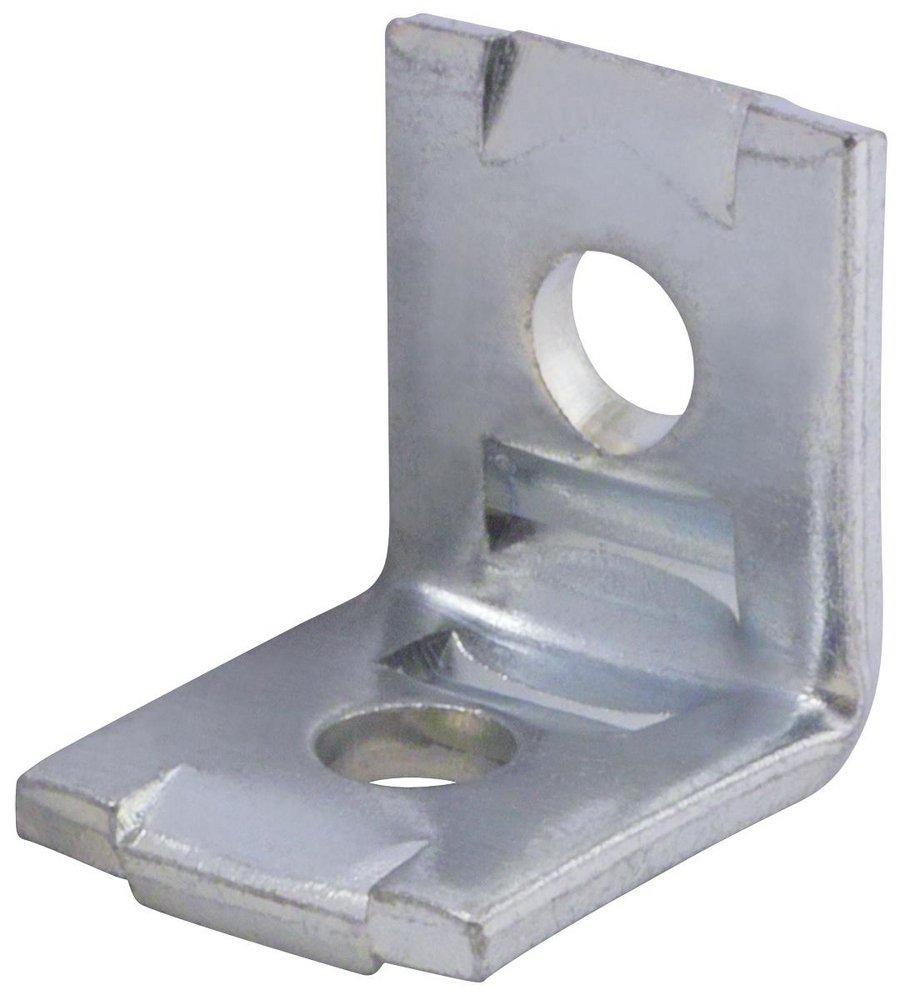 FNW® Figure 7840 2-1/8 in. Electrogalvanized 2-Hole No-Twist Corner Angle Fitting