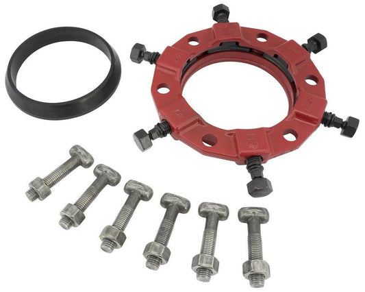 Ford Meter Box Uni-Flange® Series 1500 16 in. Mechanical Joint Restraint for C900 or C909 PVC Packaged with Accessories