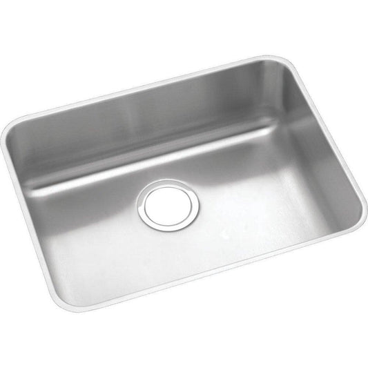 Elkay Lustertone® 23-1/2 in. Undermount Stainless Steel Single Bowl Kitchen Sink in Lustrous Satin