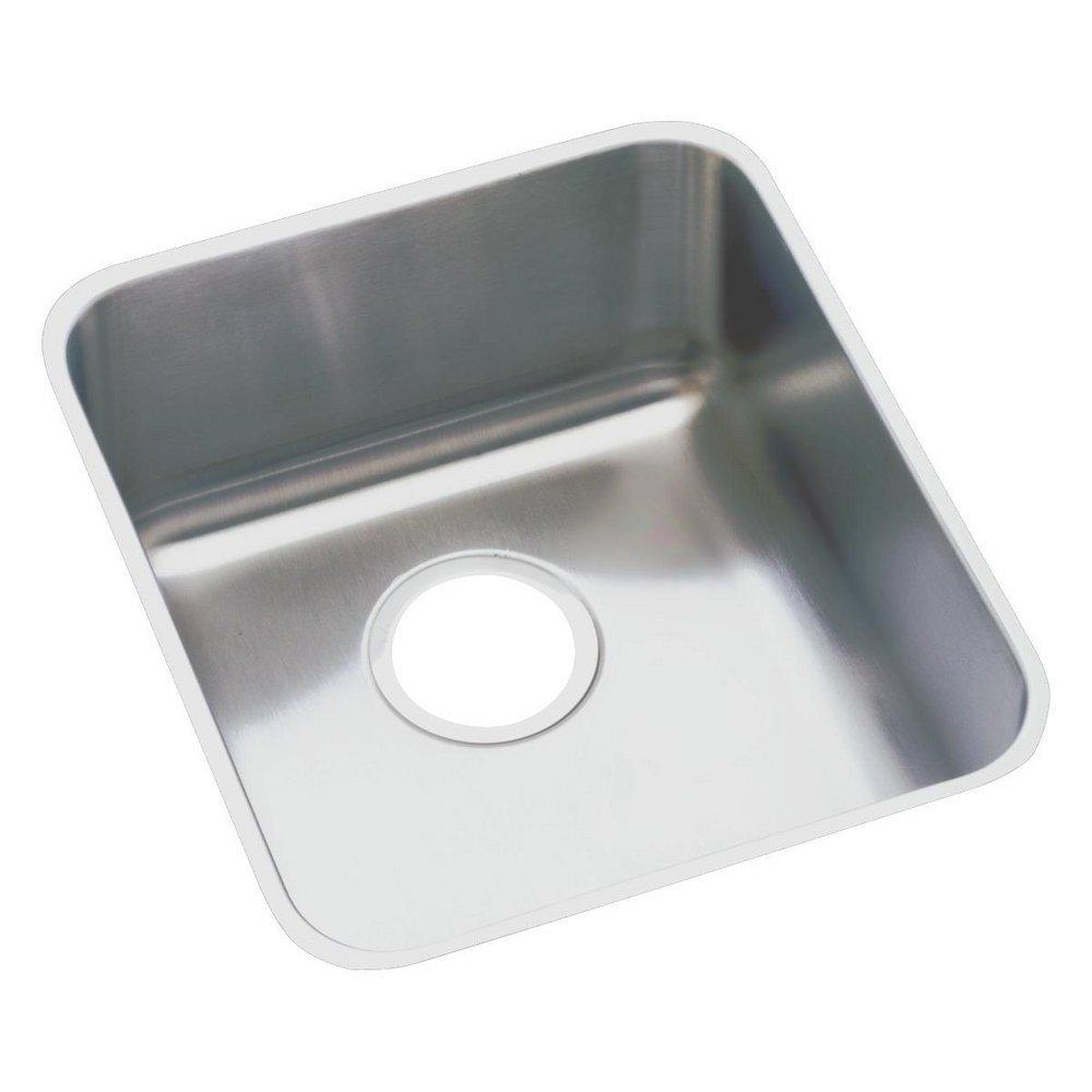Elkay Lustertone® 18-1/2 in. Undermount Stainless Steel Single Bowl Kitchen Sink in Lustrous Satin