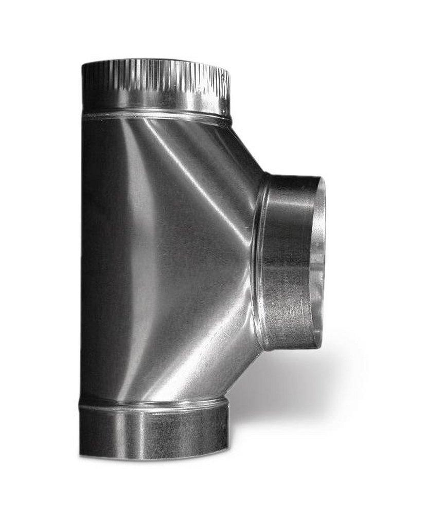 18 x 18 x 18 in. Duct Tee with Crimp