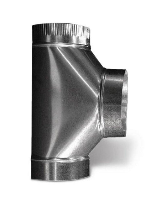 18 x 18 x 18 in. Duct Tee with Crimp