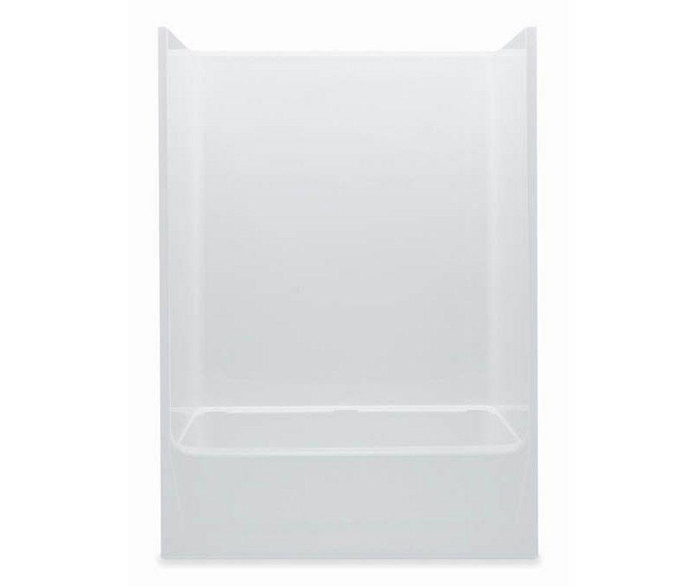 Aquatic Everyday 60 in. x 31-1/4 in. Tub & Shower Unit in White with Right Drain