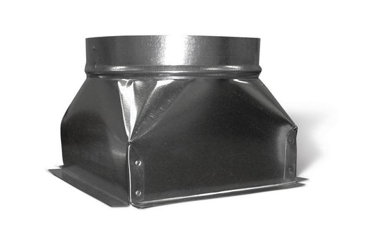 14 in x 14 in x 14 in Duct Square-To-Round