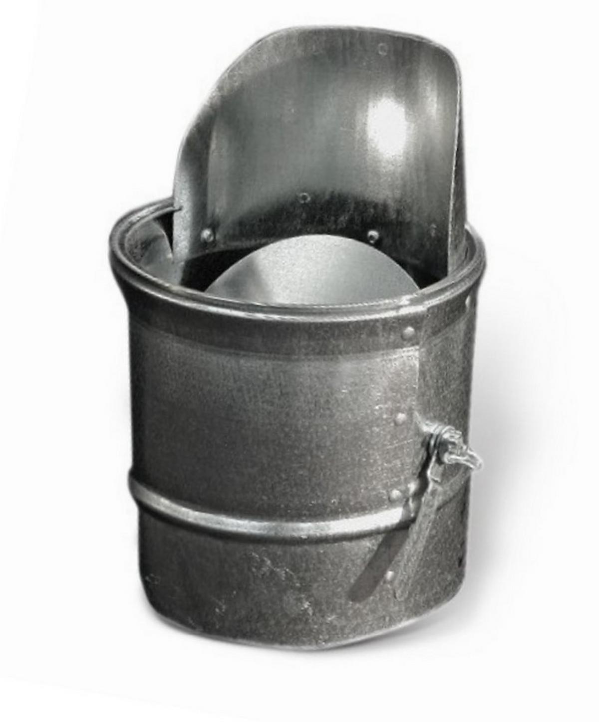 8 in. Spin Fitting Galvanized Steel