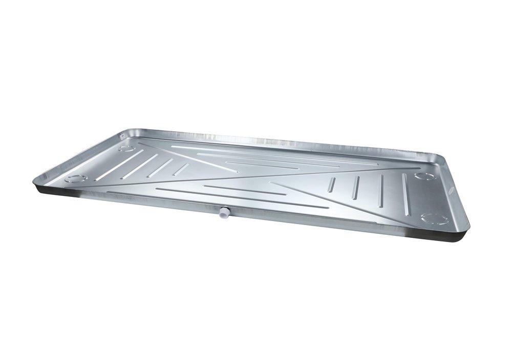 32 in. x 63 in. Metal Condensate Drain Pan