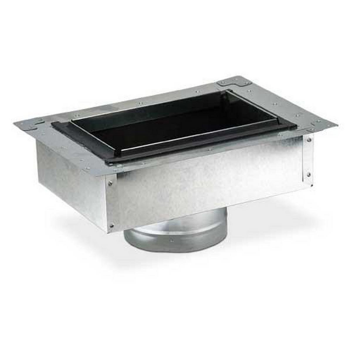 10 x 6 x 6 in. Duct Square-To-Round Insulated Box