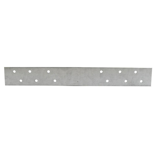 1-1/2 x 12 in. 16 ga Galvanized Steel FHA Strap with 6 Offset Hole