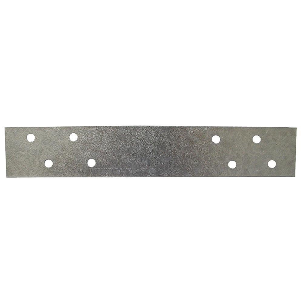 1-1/2 x 9 in. Galvanized Steel F.H.A. Strap, 18 Gauge