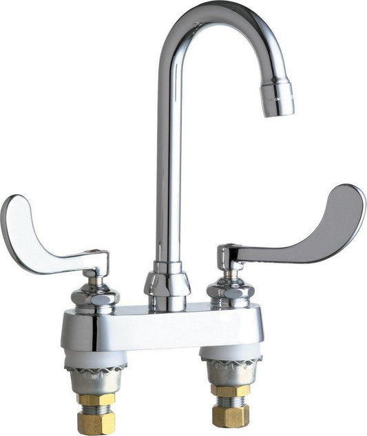 Two Handle Kitchen Faucet in Polished Chrome
