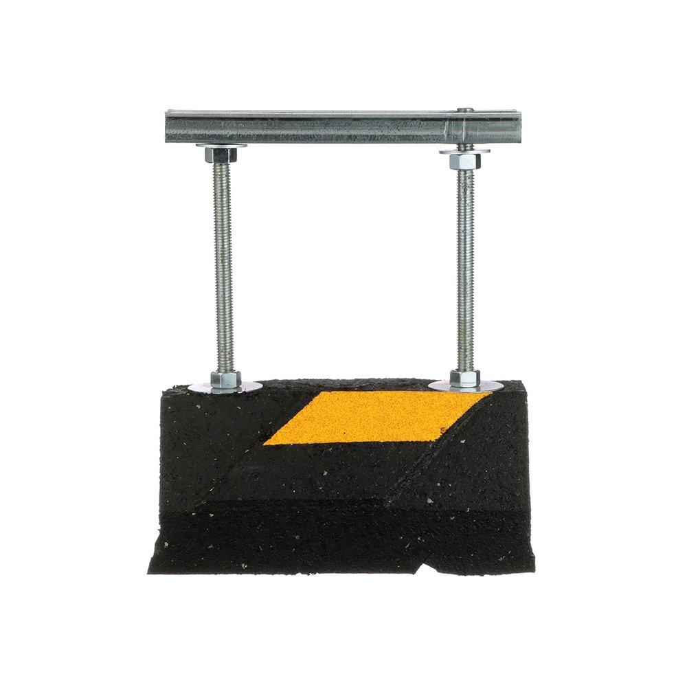 Mifab CE Series Pipe Support Block Extenion with 1/2 in. Threaed Rods and 1-5/8 in. x 13/16 in. Strut Channel