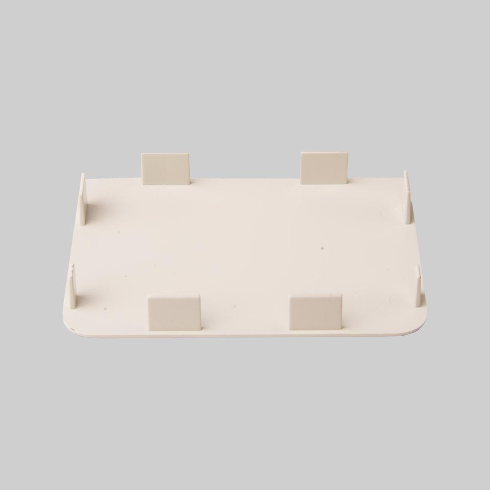 DiversiTech® SpeediChannel™ 4-1/10 x 4 in. Line Set Cover System Plastic in Natural