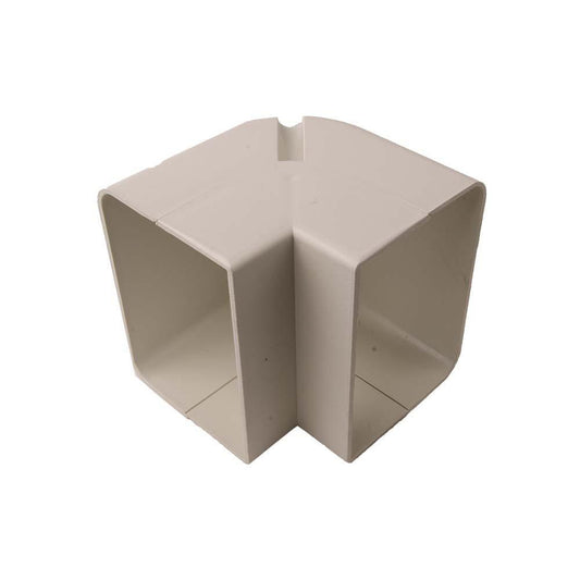 DiversiTech® SpeediChannel® 6-1/10 x 6 in. Line Set Cover System Stainless Steel in Natural