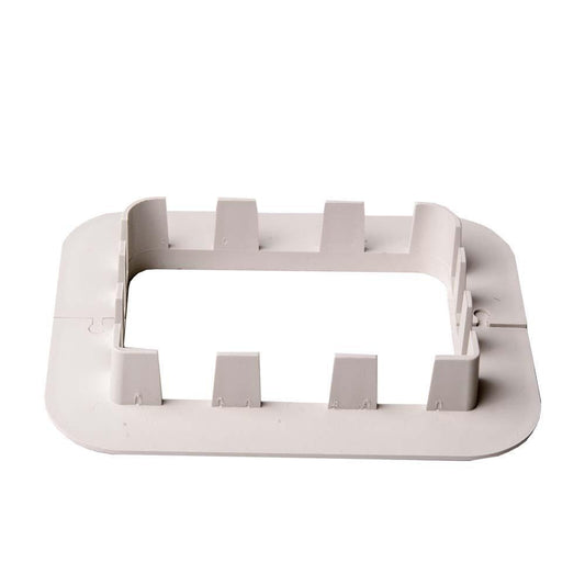 DiversiTech® SpeediChannel™ 5-23/25 x 4 in. Line Set Cover System Stainless Steel in Natural