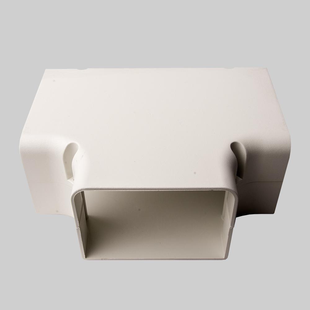 DiversiTech® SpeediChannel™ 7-22/25 x 4 in. Line Set Cover System Stainless Steel in Natural