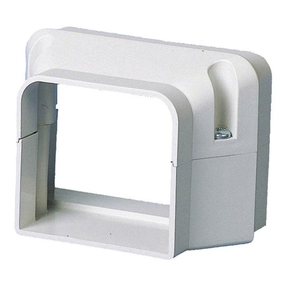 DiversiTech® SpeediChannel™ 4 in. x 4 in x 6 in. Line Set Cover System Plastic in Natural